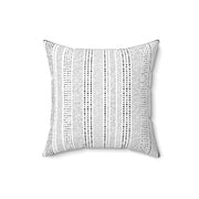 Seamless Stripe Pattern Spun Polyester Square Pillow