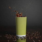 Light Olive Conical Coffee Mugs (3oz, 8oz, 12oz)