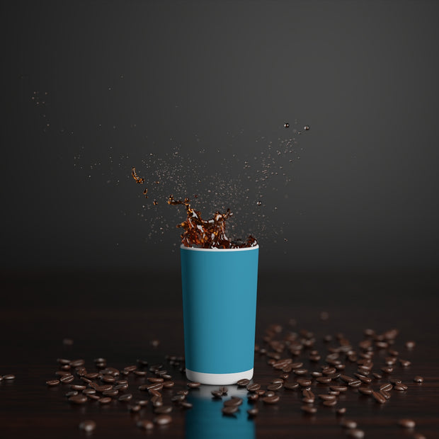 Sapphire Conical Coffee Mugs (3oz, 8oz, 12oz)