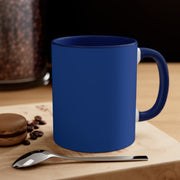 Navy Accent Coffee Mug, 11oz