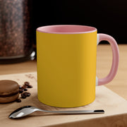 Saffron Accent Coffee Mug, 11oz