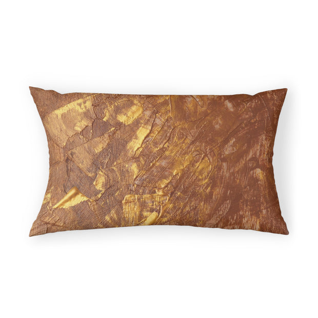 Abstract Acrylic and Watercolor Pillow Sham