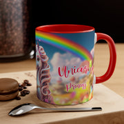 Latest Christmas Unicorn Princess Coffee Mug, 11oz