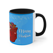 Santa Claus Marry Christmas Wish Coffee Mug, 11oz
