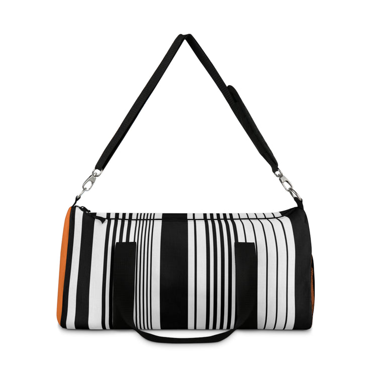Vertical Stripe Pattern Duffel Bag
