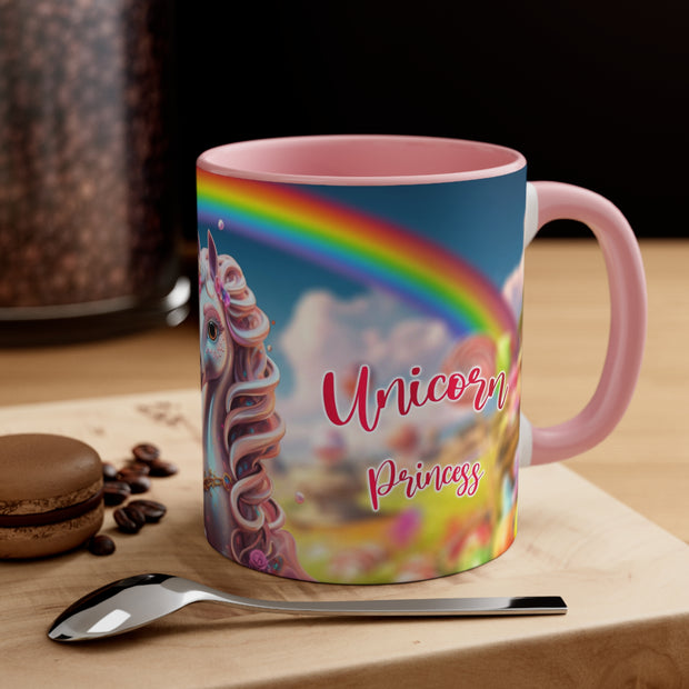 Latest Christmas Unicorn Princess Coffee Mug, 11oz