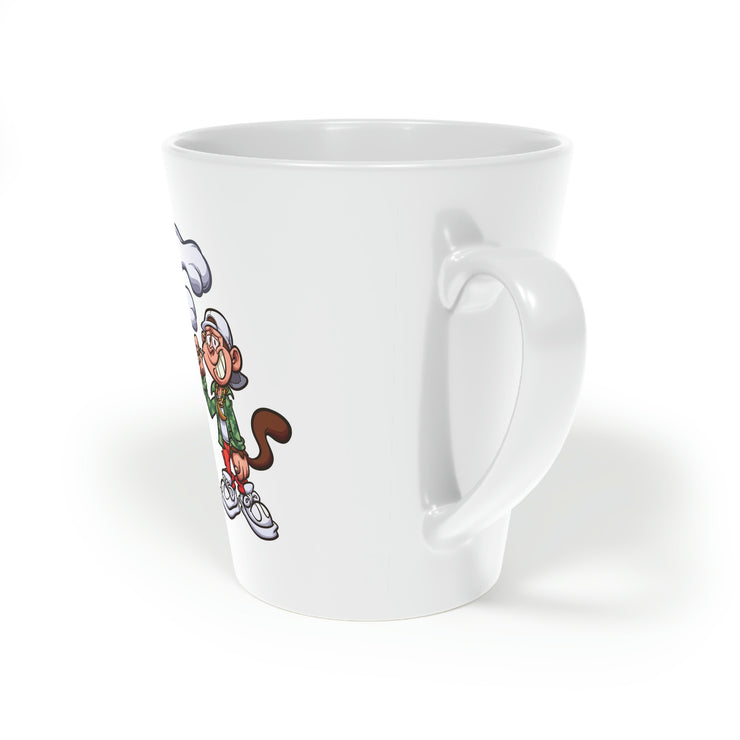 Smoky Monkey Latte Mug, 12oz