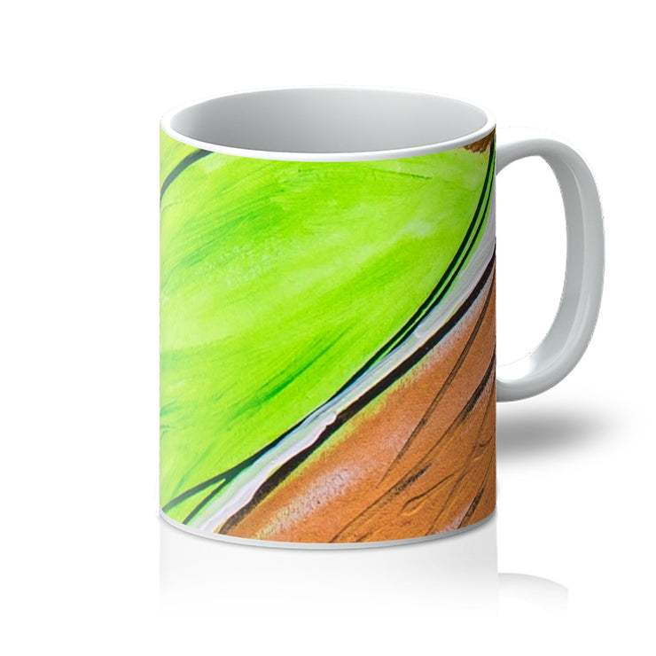 Shinning Green Art Mug