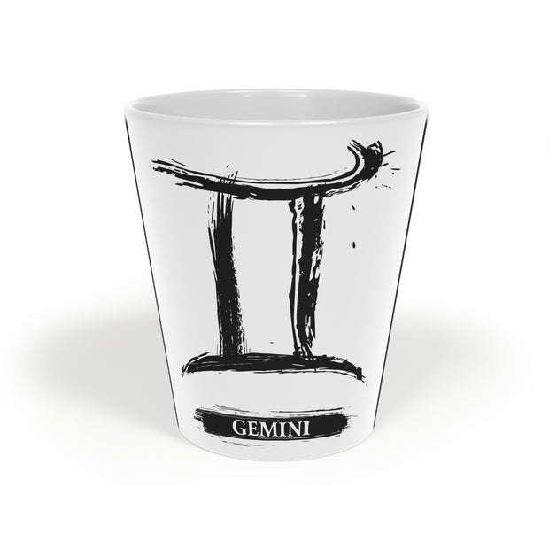 Gemini symbol Latte Mug, 12oz