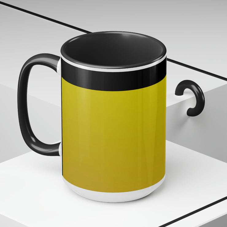 Corn Two-Tone Coffee Mugs, 15oz