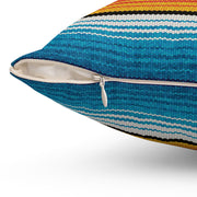 Detail Seamless Color Spun Polyester Square Pillow
