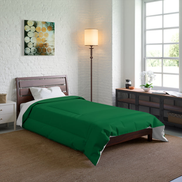 Dark Green Comforter