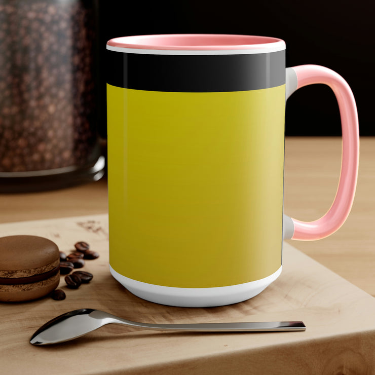 Corn Two-Tone Coffee Mugs, 15oz