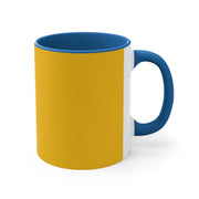 Saffron Accent Coffee Mug, 11oz