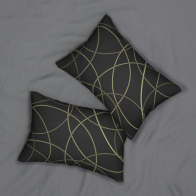 Ariela Spun Polyester Lumbar Pillow