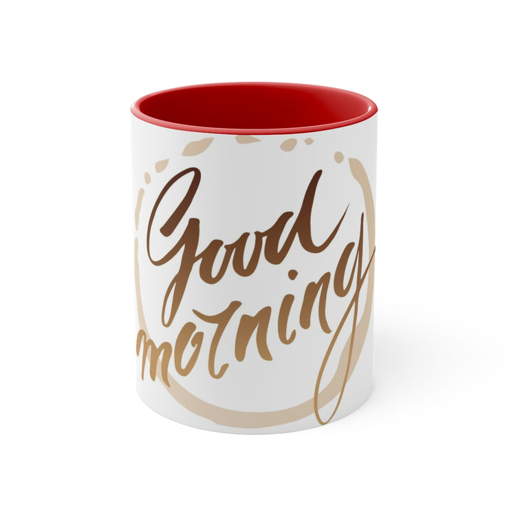 Good Morning Accent Mug 588