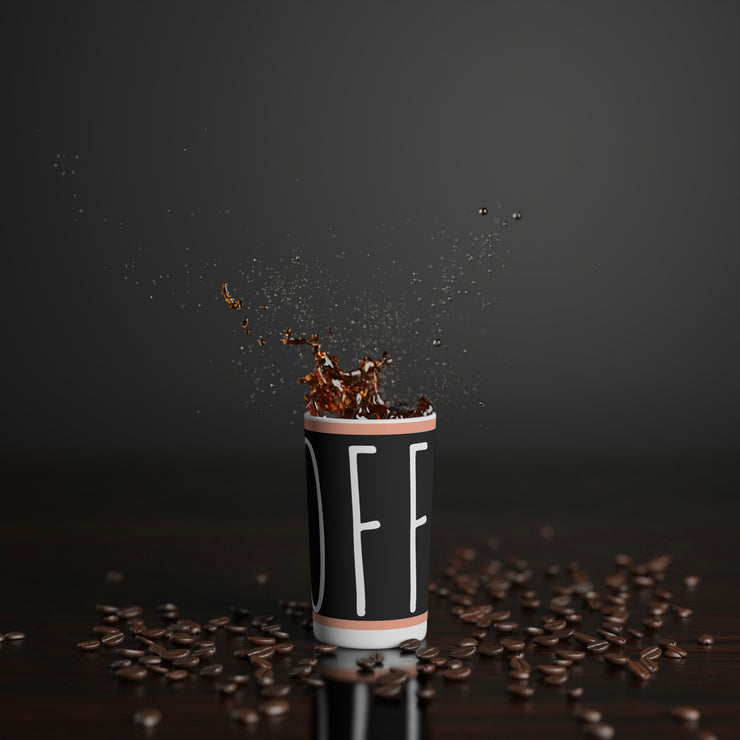 Black Coffee Conical Coffee Mugs (3oz, 8oz, 12oz)