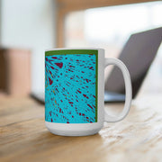 Maya Net Ceramic Mug 15oz