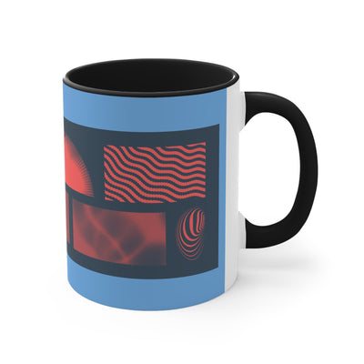 Optical illusion Accent Coffee Mug, 11oz