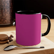 Peach Accent Coffee Mug, 11oz