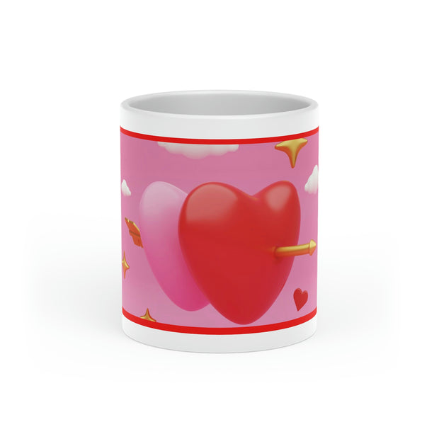Two Heart-Shaped Mug