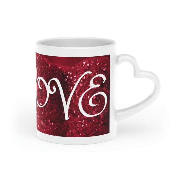 My Love Heart-Shaped Mug