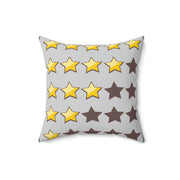 Star Formation Spun Polyester Square Pillow