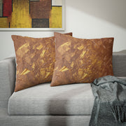Abstract Acrylic and Watercolor Pillow Sham