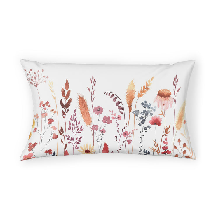 Watercolor floral Pillow Sham