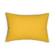 Abstract doodle seamless Spun Polyester Lumbar Pillow