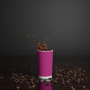 Cerise Conical Coffee Mugs (3oz, 8oz, 12oz)