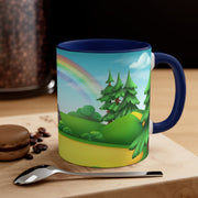 Nature Landscape Accent Coffee Mug, 11oz