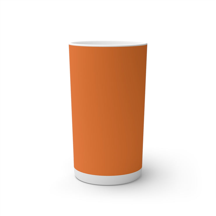 Orange Conical Coffee Mugs (3oz, 8oz, 12oz)