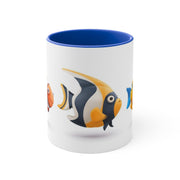 Funny Craw Fish Colorful Accent Mugs, 11oz 583