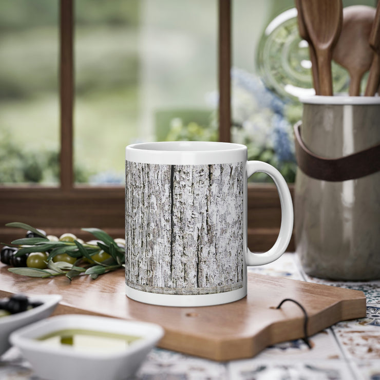 Grey Wood Standard Mug, 11oz