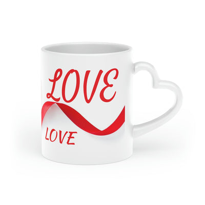 Bella Love Heart-Shaped Mug
