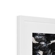 BLACK & WHITE FIELD  Framed & Mounted Print