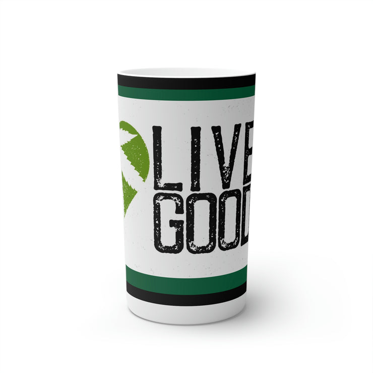 Good Life Conical Coffee Mugs (3oz, 8oz, 12oz)