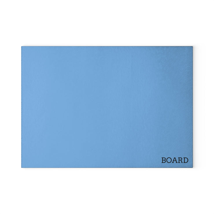 Light Blue Glass Cutting Board