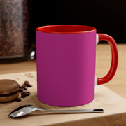 Peach Accent Coffee Mug, 11oz