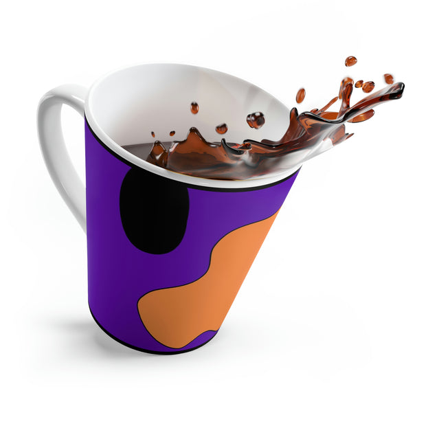 Grape Art Latte Mug