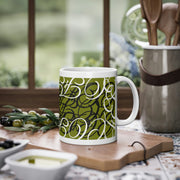Green Art Standard Mug, 11oz