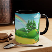 Nature Landscape Accent Coffee Mug, 11oz