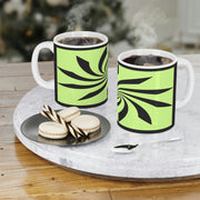 Green Star Ceramic Mugs (11oz\15oz\20oz)