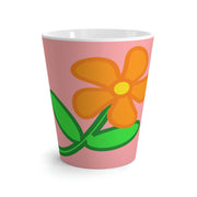 Apricot Flower Latte Mug