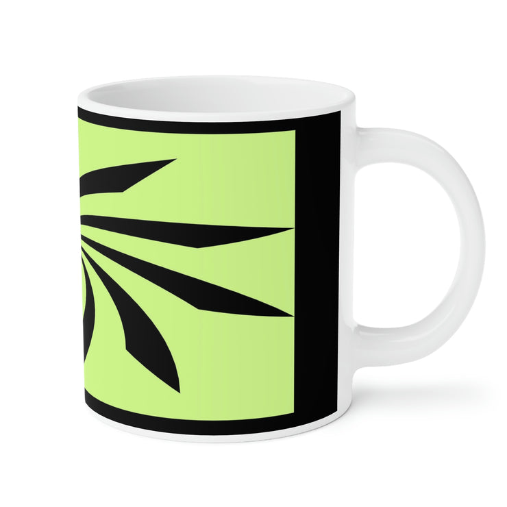 Green Star Ceramic Mugs (11oz\15oz\20oz)