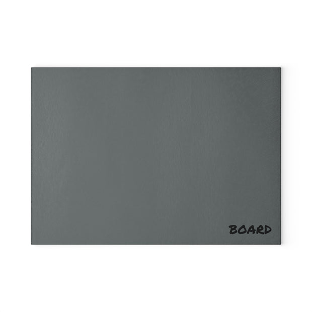 Dark Grey Glass Cutting Board
