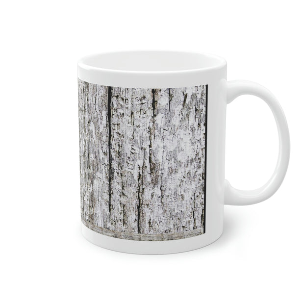 Grey Wood Standard Mug, 11oz