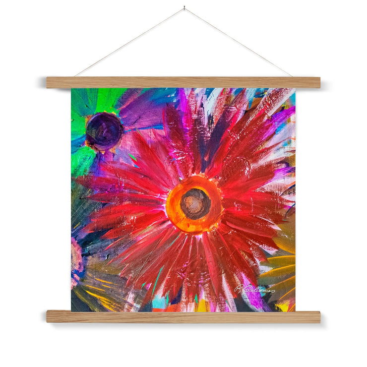 Colored Romance Fine Art Print with Hanger