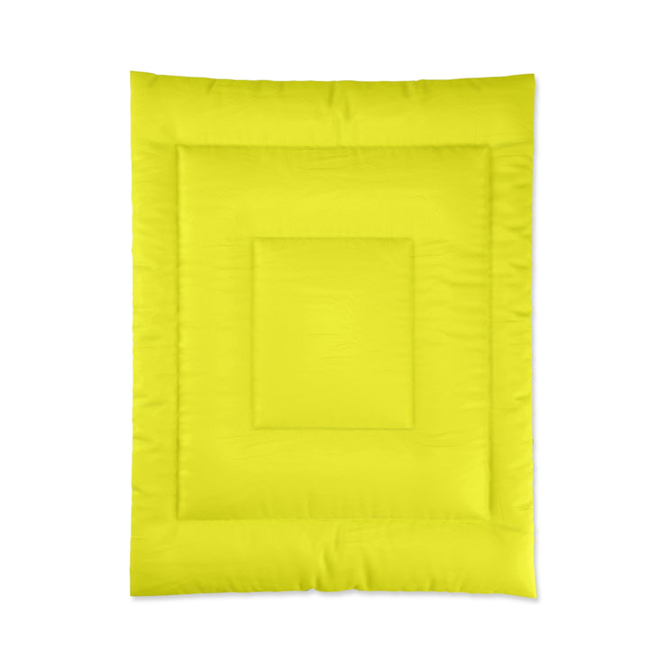 Bright Yellow Comforter